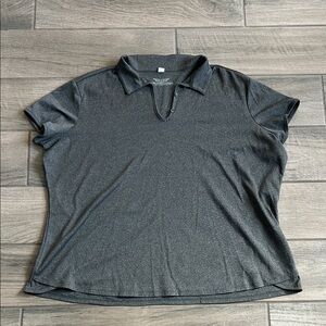 Women's Gray Polo Shirt
